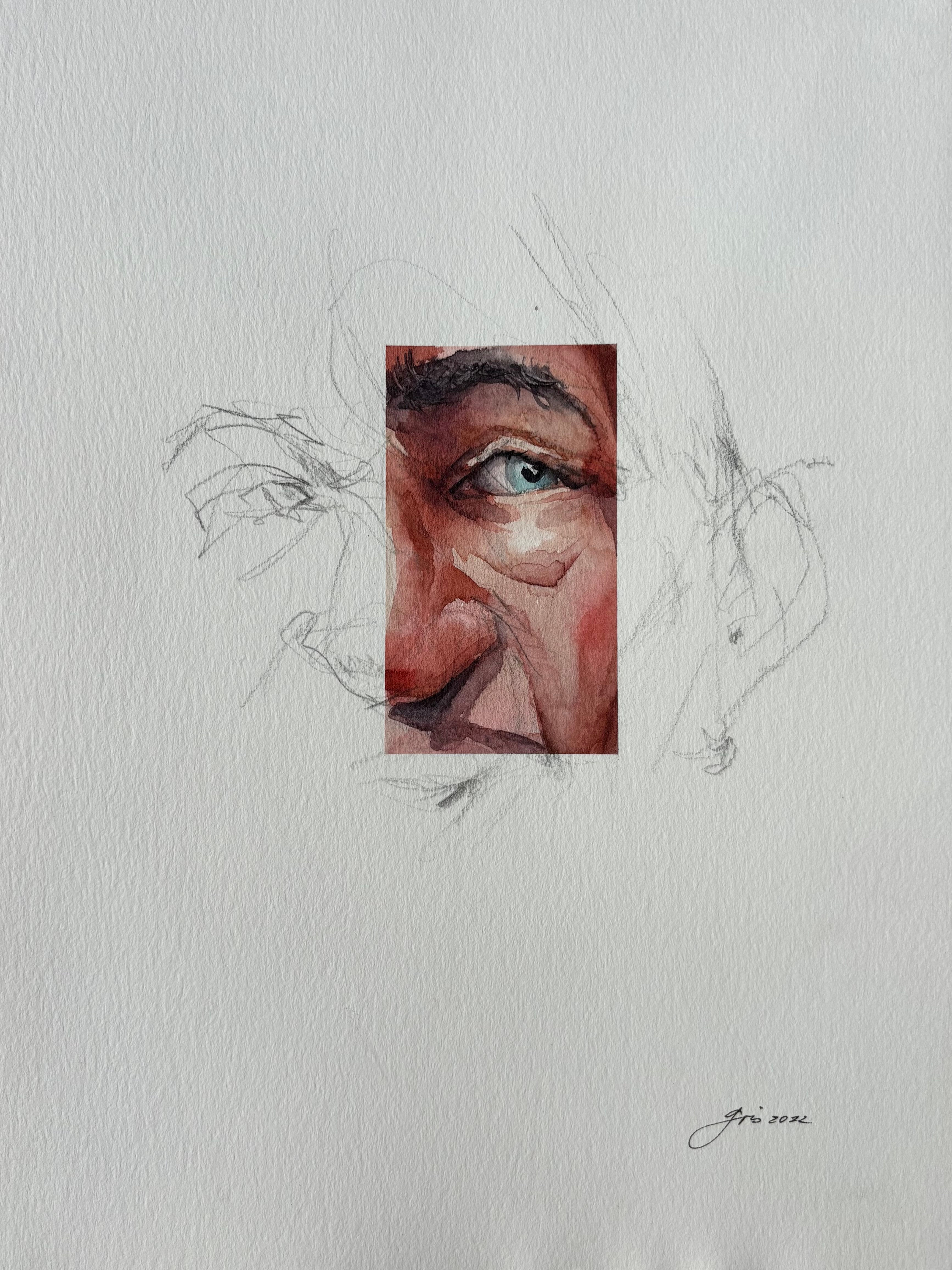 Aquarell Sketch 20*20