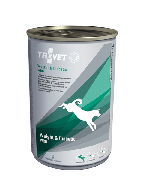 Trovet Weight & Diabetic Dog Wet Food Can 400g