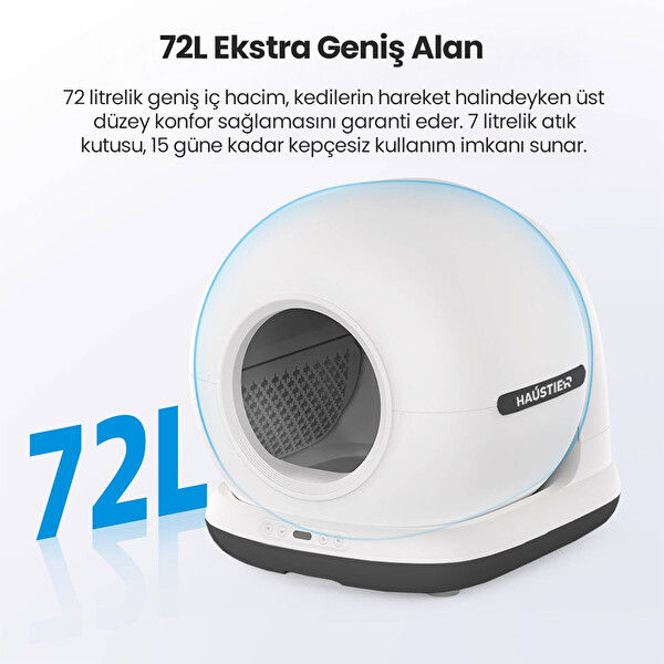 TaraPet CB002 72L Smart Cat Litter Box - view 1