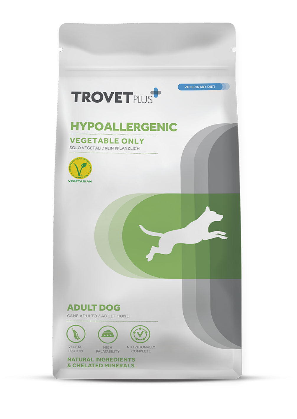 Trovet Plus Adult Dog Hypoallergenic Vegetable Only Dry Food 10 Kg