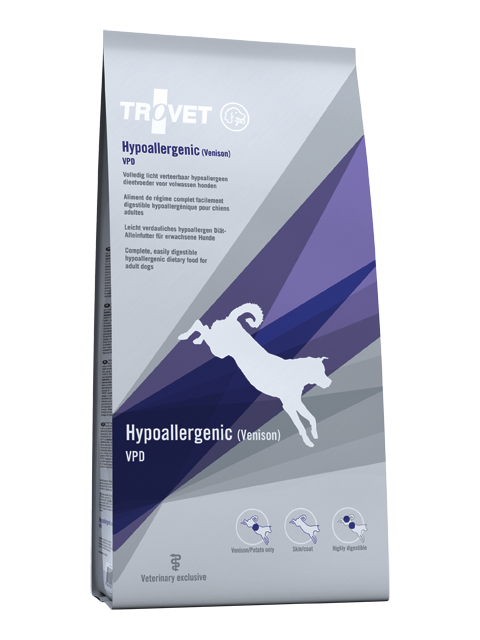 Trovet Hypoallergenic Venison Dog Dry Food 3kg