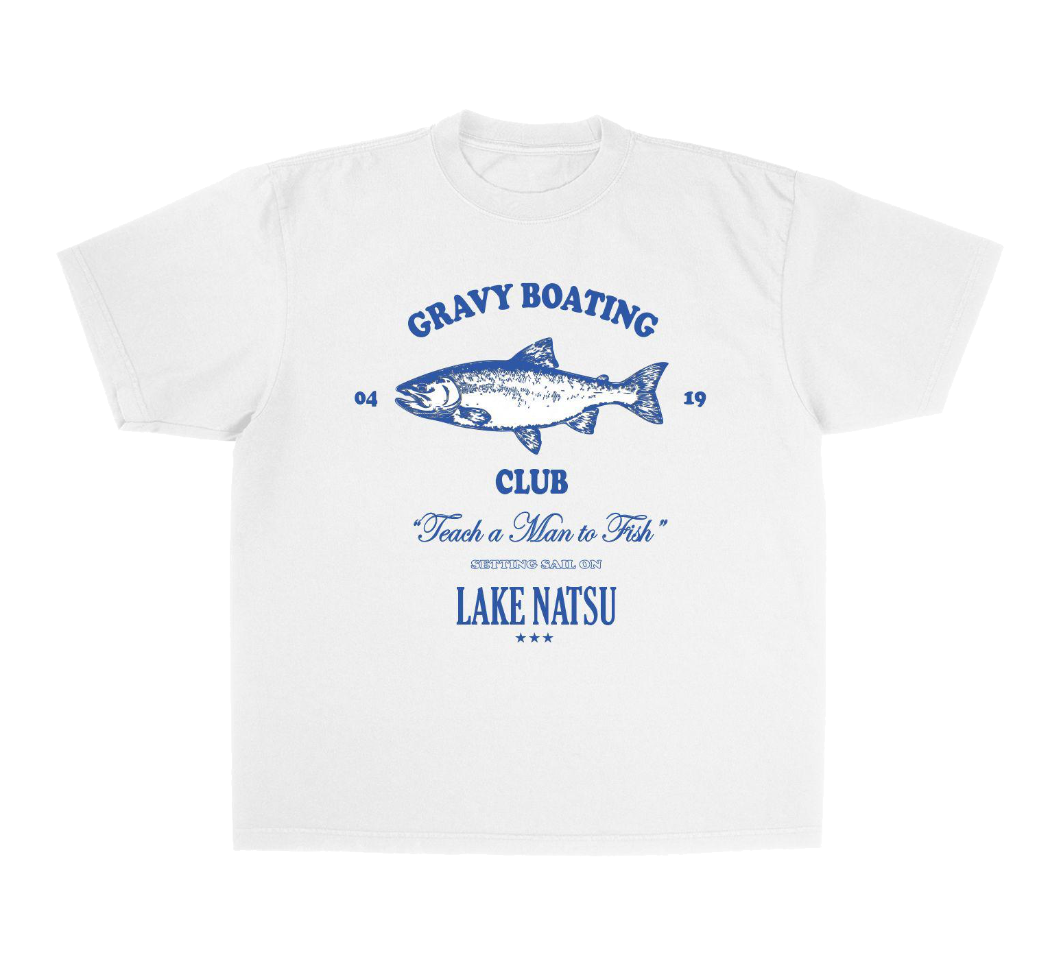 (PRE-ORDER) GRAVY x Natsu "Gone Fishing" Tee