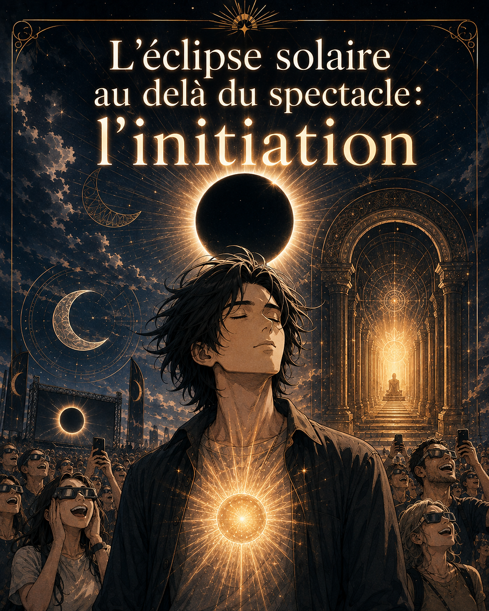 L'éclipse Solaire du 12 Août - l'Initiation au delà du spectacle