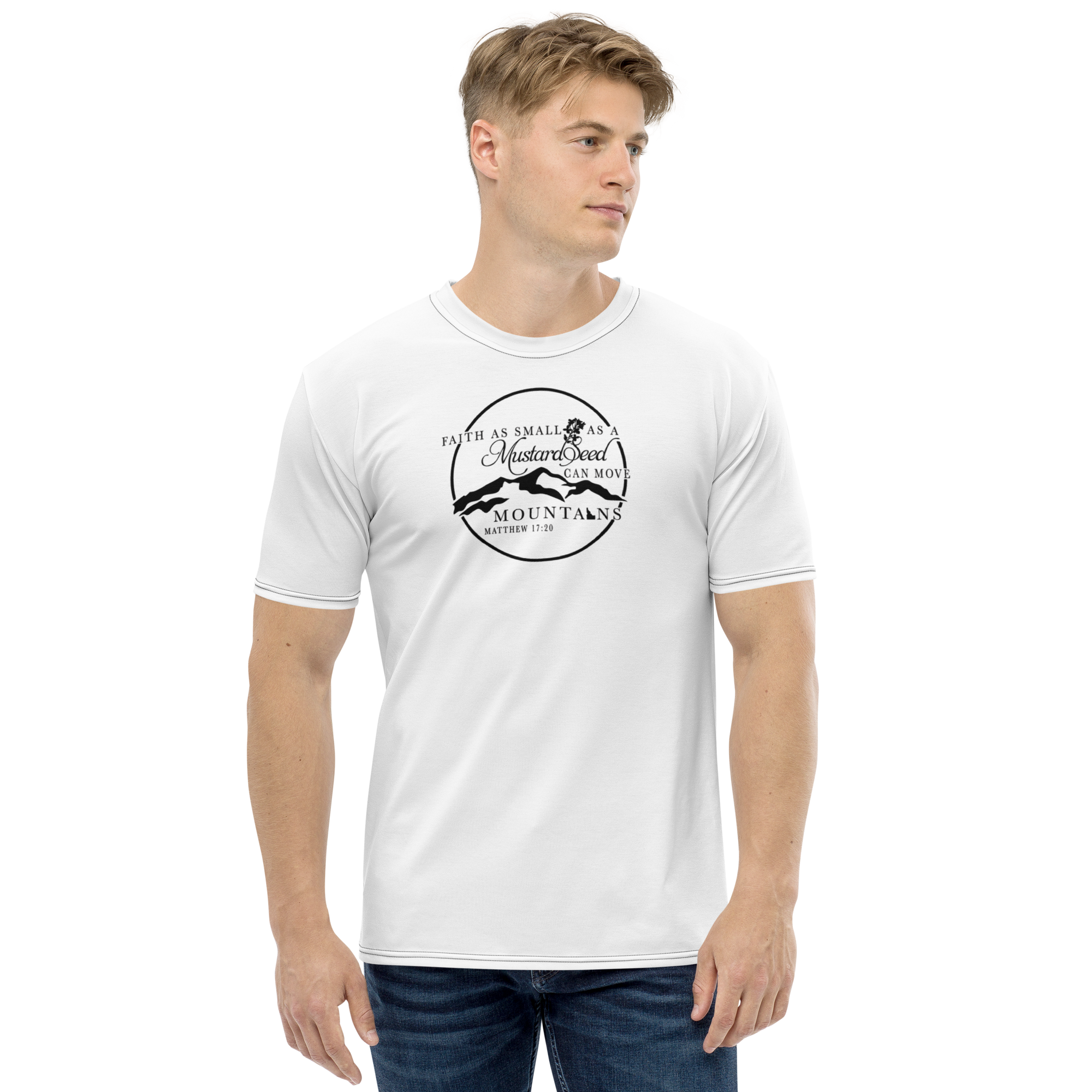 All-Over Print Men's Crew Neck T-Shirt