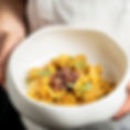 Fusillo all'ascolana con battuta di tonno.