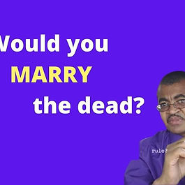 Disclaimer: This post is designed for those who are contemplating the reality of getting married in the future. For those who are already in a marriage with a spouse who do not believe as they believe, God's plan is that they live with their spouse in such a manner that they may one day be "won by your chaste conduct" (1 Peter 3:1-6). Would you marry the dead? This is a warning against being unequally yoked with an unbeliever in marriage. You are a believer, alive in God. Why would you marry the dead? A person who has not accepted Christ as his personal Lord and Savior, is dead in trespasses and sins (See Ephesians 2:1). His spiritual sensibilities are benumbed. He cannot discern or understand spiritual things, for they are foolishness unto him (1 Corinthians 2:14). He cannot manifest the principles that make marriage work because these principles are born of the One who instituted marriage. Only a person who is born of God can genuinely manifest godly principles. [[ Expect to have a life of pain and heartache if you, a believer ally yourself in marriage with an unbeliever ]] If they are not born again by the Spirit of God, they cannot but manifest the traits of the unregenerate, natural heart. The state of the unregenerate heart is explained in Jeremiah 17:9 
 (King James Version): The heart is deceitful above all things, and desperately wicked: who can know it? Too many of our people are becoming entrapped in a bad marriage, because they treat the divine command with scant regard: Be ye not unequally yoked together with unbelievers : for what fellowship hath righteousness with unrighteousness? and what communion hath light with darkness? (See 2 Corinthians 6:14 ) They spend their lives complaining, why is he so abusive, stingy and unkind? Why is she so critical, unforgiving and vengeful? 
 Why do you expect the ungodly person to manifest godly principles?  Can an apple tree bear mangoes or a pear tree, pineapple? [[ If you took a good egg and mix it with a bad egg, what kind of omelet will you get? ]] But they promised that they will change. Shouldn't I believe them? When we marry we do not marry potential or promise, we marry pattern . Their pattern of behavior, their history of living according to the dictates of their own evil heart establishes their character. In marriage what we live with is character. Can two walk together if they are moving in different directions? Oh no, never. [[ If God is your Father, and the Devil is their father, you will have problem with your father-in-law ]] God's presence in the home is attended by holy angels. The atmosphere is saturated with love, harmony and gratitude. The wife and mother bask in the sunlight of appreciation and praise, and the husband finds affirmation and validation. The kids find in this home a sanctuary of hugs, kisses and laughter. This is the divine design for marriage. On the other hand, what do you inherit when their father the devil is admitted in your home? When the one that they serve, and the one that inspires their every move, stamps his mode of operation in your home? The devil has one mission and that is to spread misery and pain . Your unconsecrated partner can do nothing but replicate the destructive characteristics of their father, the devil. Hence, expect continual altercation, conflict of interest, disappointment and shattered hopes. Your discussions are fraught with misunderstanding (for they cannot discern spiritual things), and the contentions in your home know no limit. After 26 years working with couples and families, I have found no marital experience more calculated to inflict emotional pain and trauma  than one where the couple are "unequally yoked with an unbeliever". Rivers of tears. Acres of heartaches and mountains of problems. Have we not seen enough of human woe? Have we not had our hearts broken by broken people? I am therefore requesting kindly that we join with a concerted shout, that we give the wind a mighty voice and echo it from the mountain top, that a believer in God, one who is born of the Spirit and truth should never join in marriage with one who does not believe as they believe. Be ye not unequally yoked together with an unbeliever. - Lloyd Allen 
 lloydallen.org lloydallen.org/blog