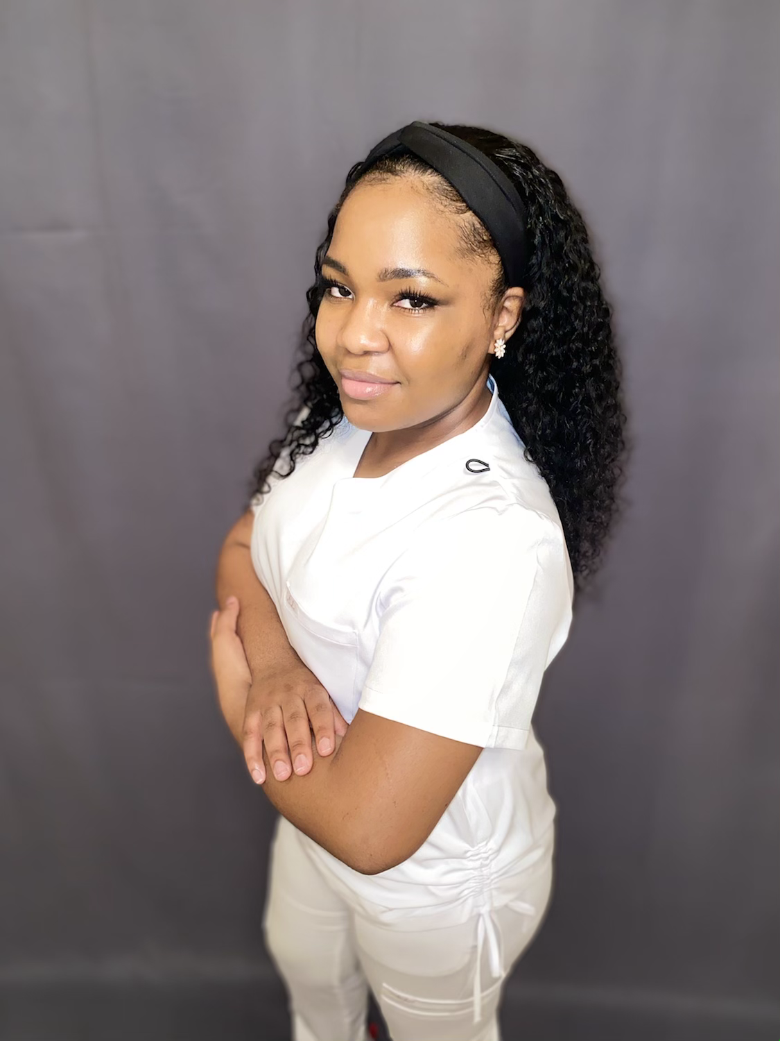 Vtude Rouche Scrub Top