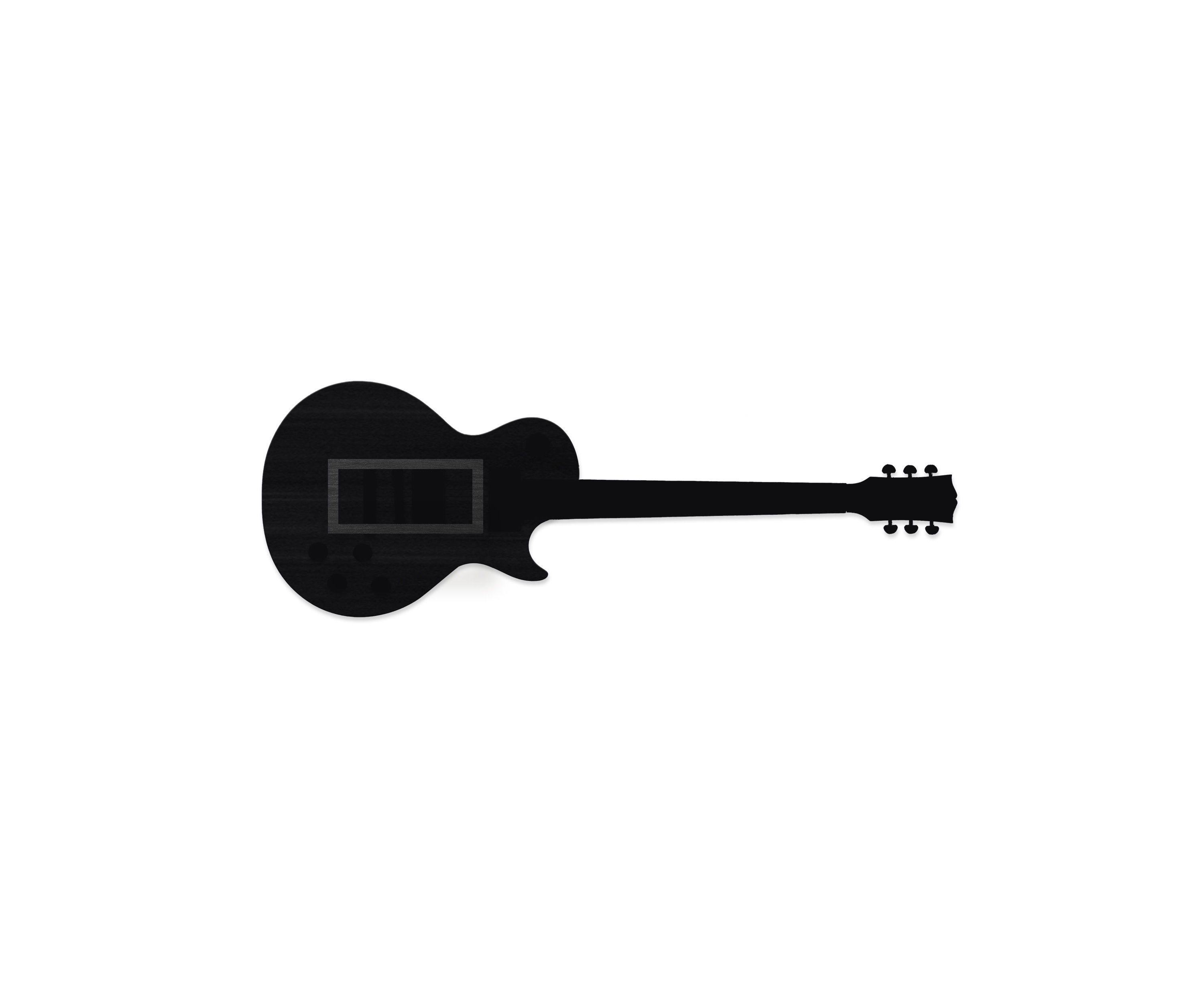 Custom Guitar Wall Art, Personalized Guitar Design by Artist Jacob Trager, Uniqu