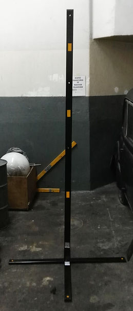 Soporte flecha vial 2 mts