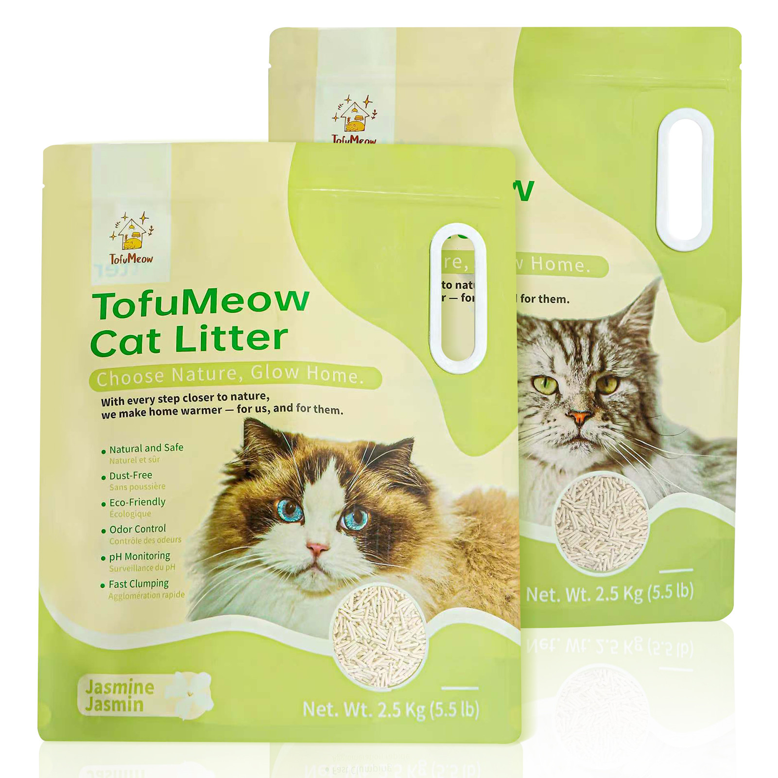 TofuMeow Tofu Cat litter in (Case)