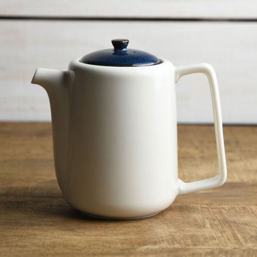 Thumbnail: 日本製 藍蓋茶壺