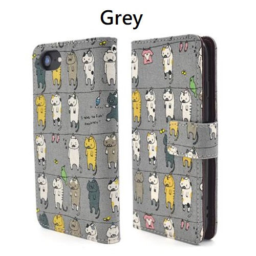 Thumbnail: 貓貓 手帳型手機套 (iPhone)