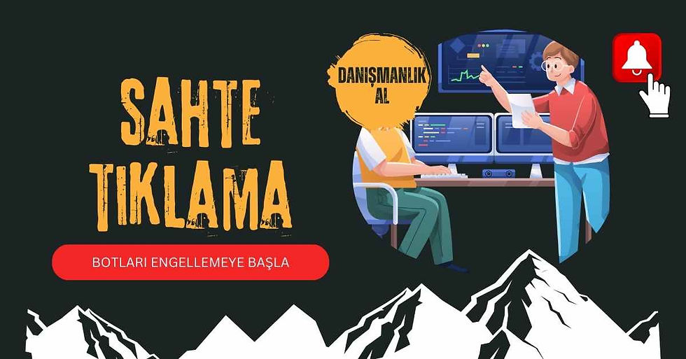sahte tıklamaları engelle