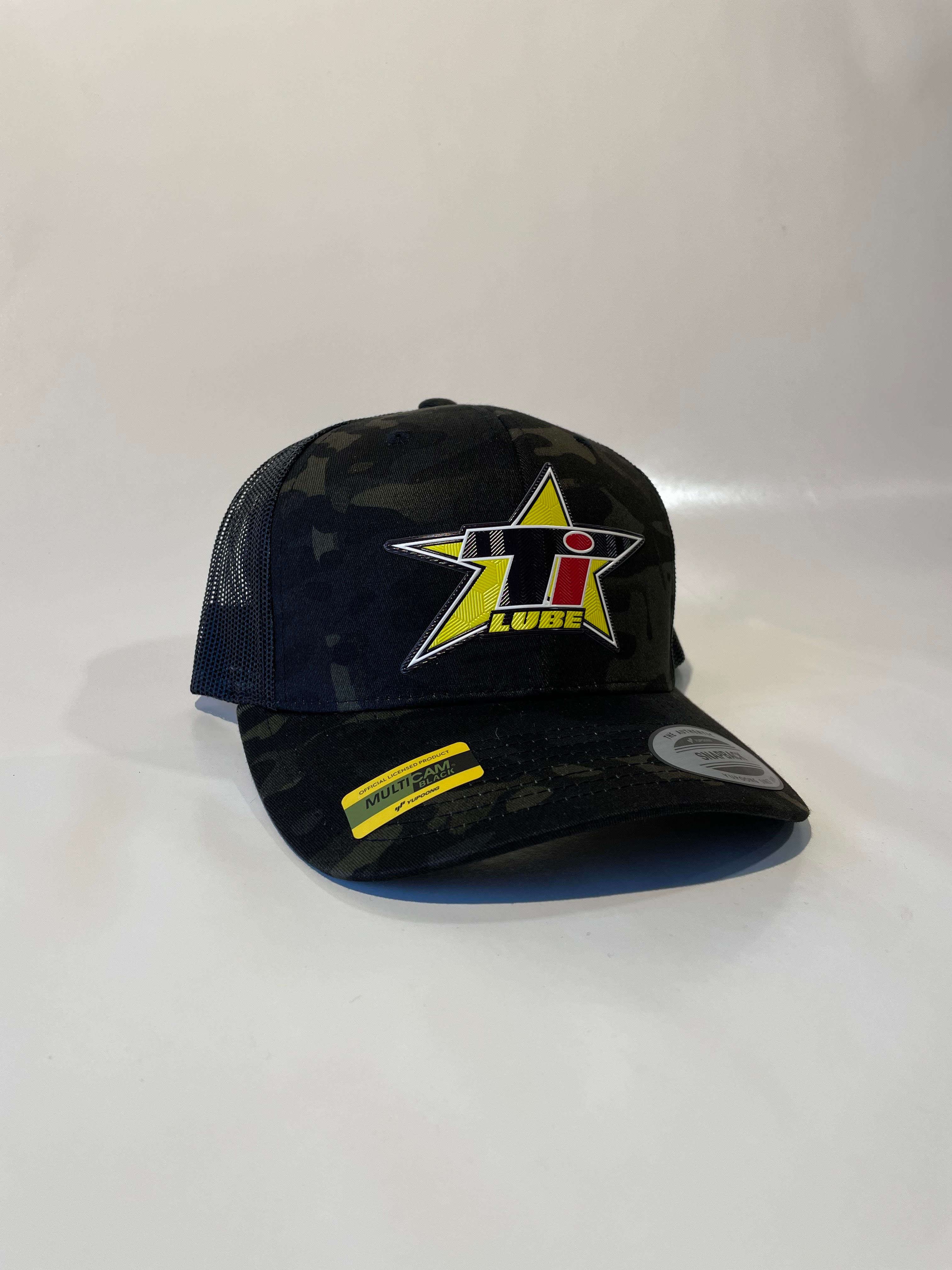 Camo Star Curve Bill