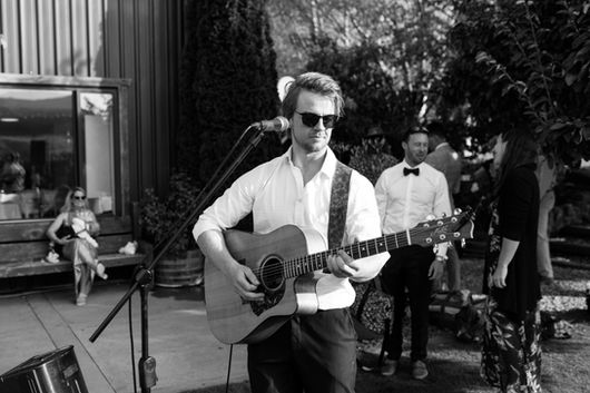 Brett Walker Music, Lookout Lodge Wedding, Wanaka.
