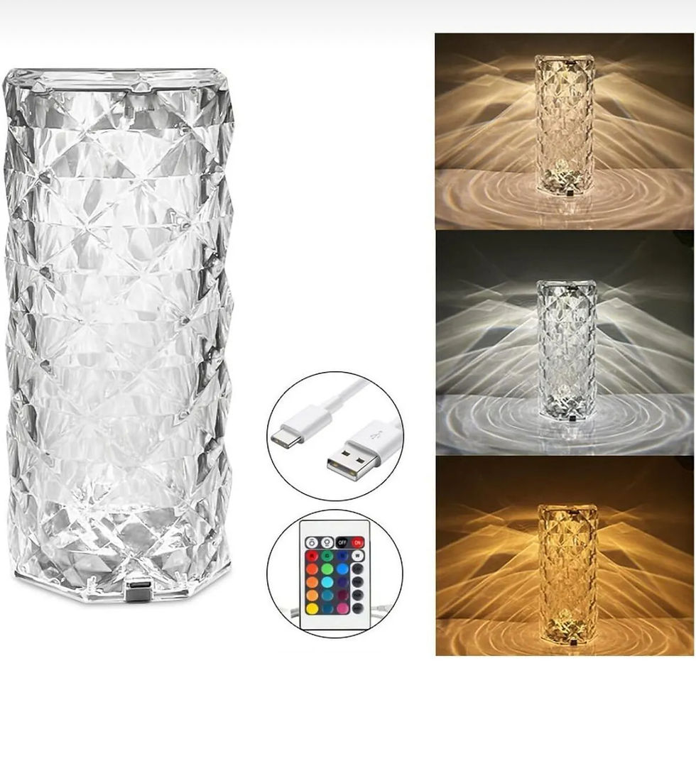 Küçük resim: Kristal Led Dokunmatik Masa Lambası 