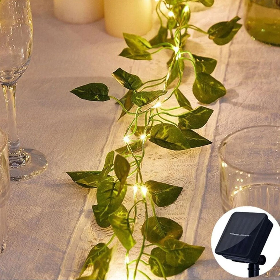 Küçük resim: Güneş Enerjili Sarmaşık Led Dekor 5 Metre S_24