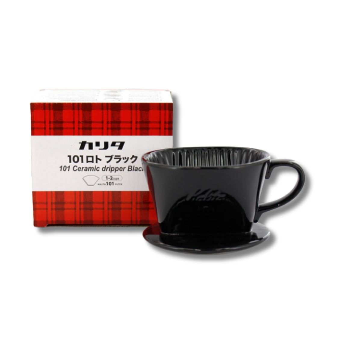 Kalita 101 Ceramic Dripper (Black)