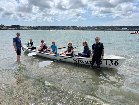 Siwan's crew arriving back at Neyland