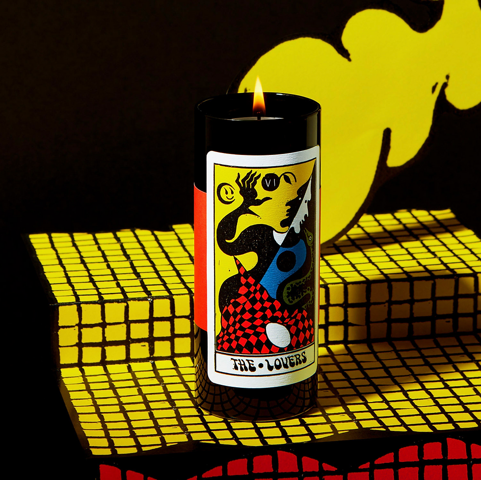 Thumbnail: The Lovers Tarot Candle