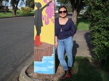 Local artist’s colourful COVID project puts her in pole position