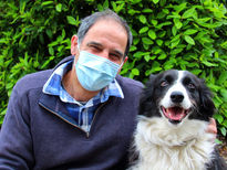 A dad and his dog: One day in lockdown