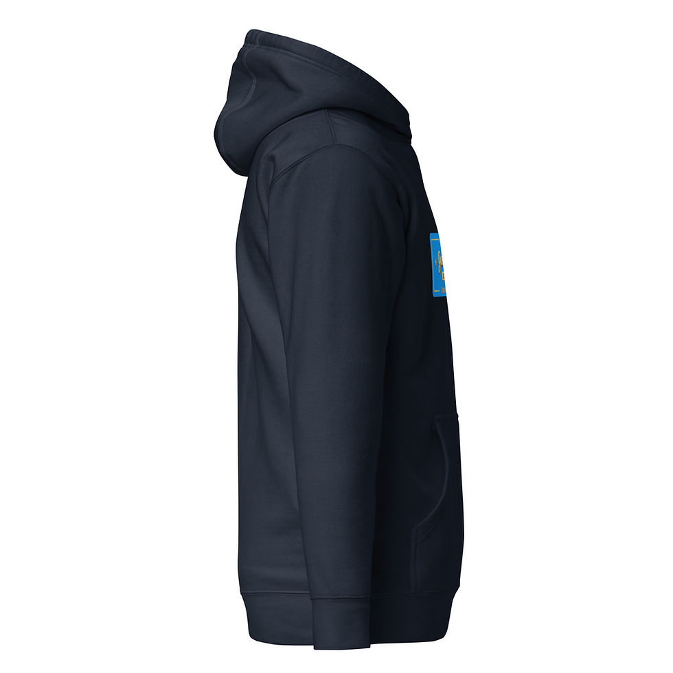Miniatura: Gallo Azul Unisex Hoodie