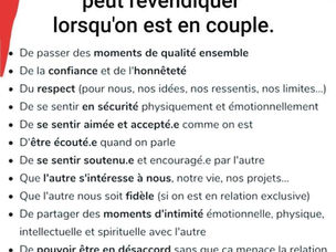 les besoins dans le couple