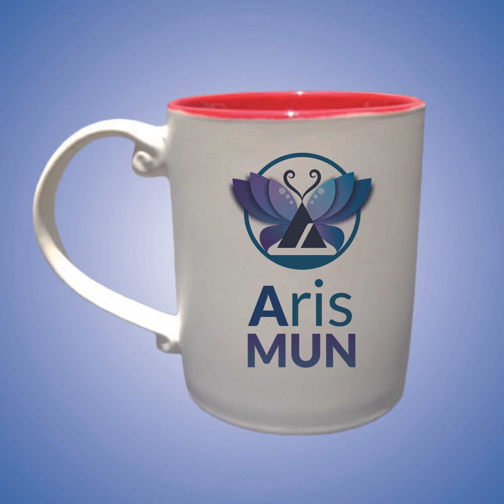 Taza Blanca y Roja