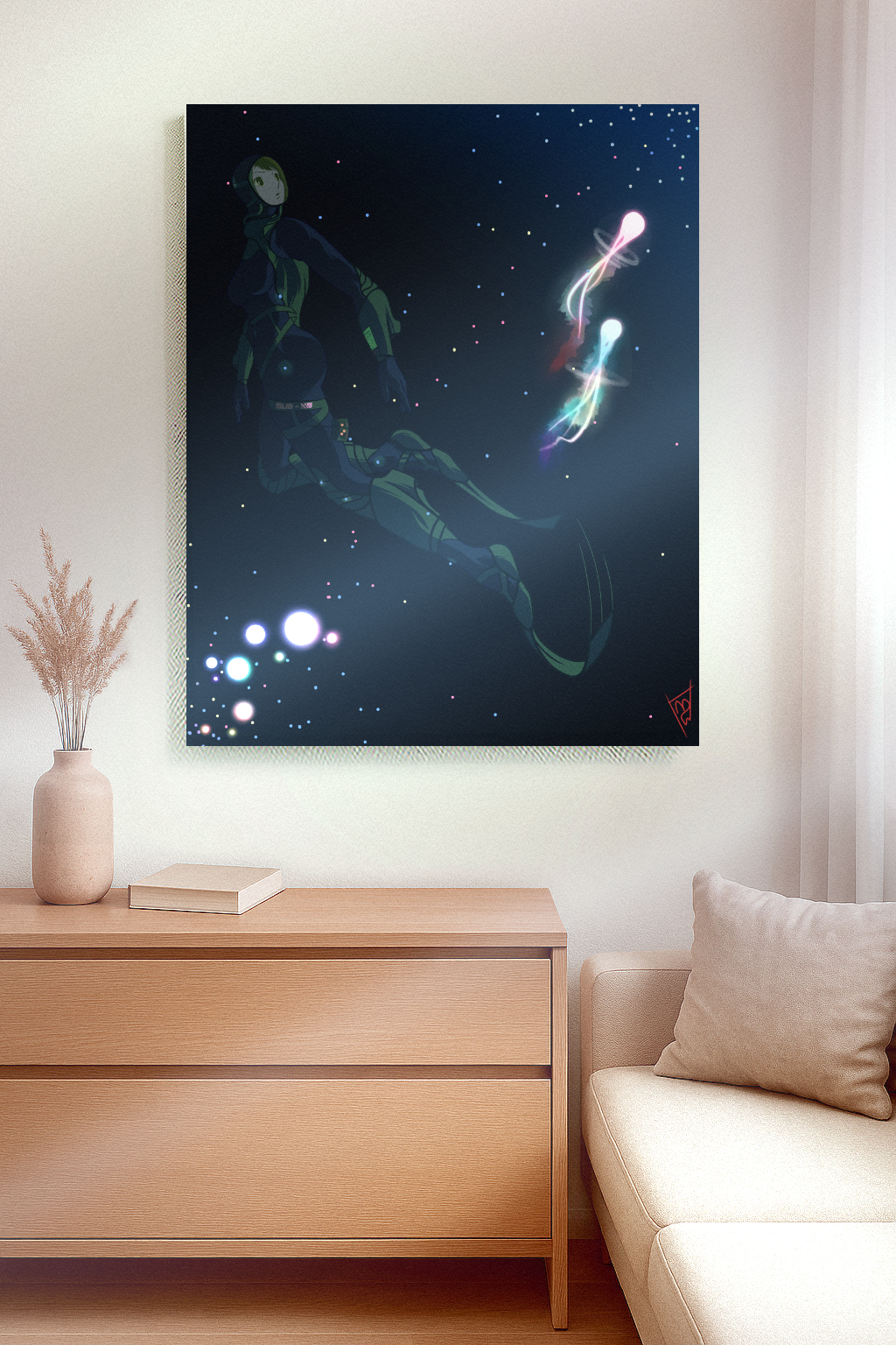 Subioluminescence