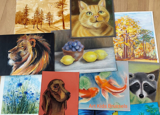 Example of our students artworks