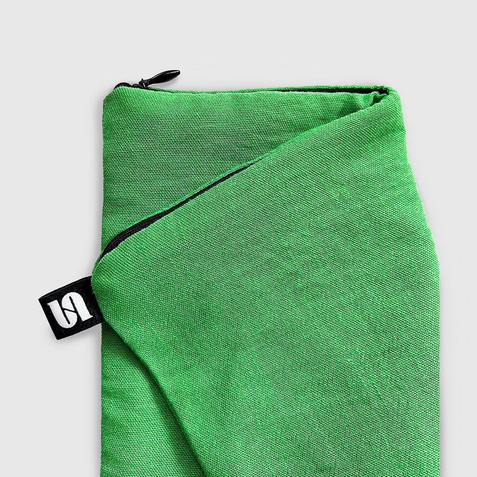 Thumbnail: I Love You // Tote Bag // White & Green // Magic Boomerang Bag 03