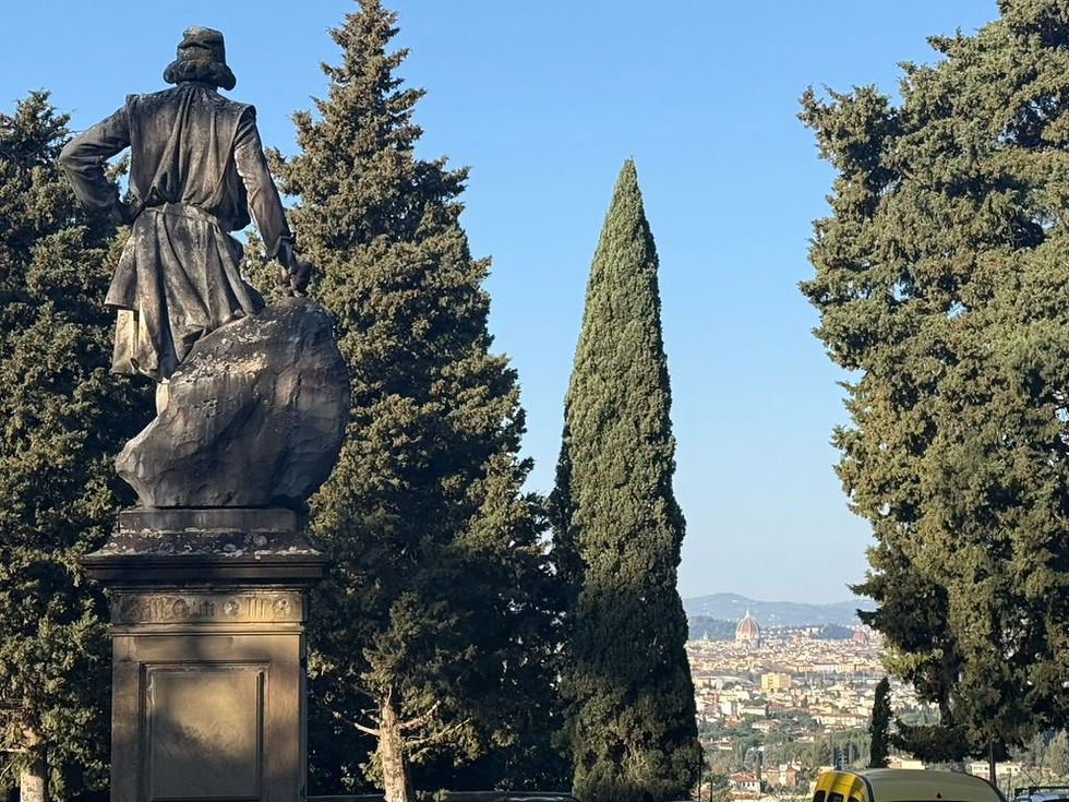 Bye bye Fiesole (Settignano) and those incredible views to the Historical Centre