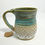 Thumbnail: Ceramic Mug in Sage, Teal and Cream