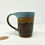 Thumbnail: Blue, and Brown Mug