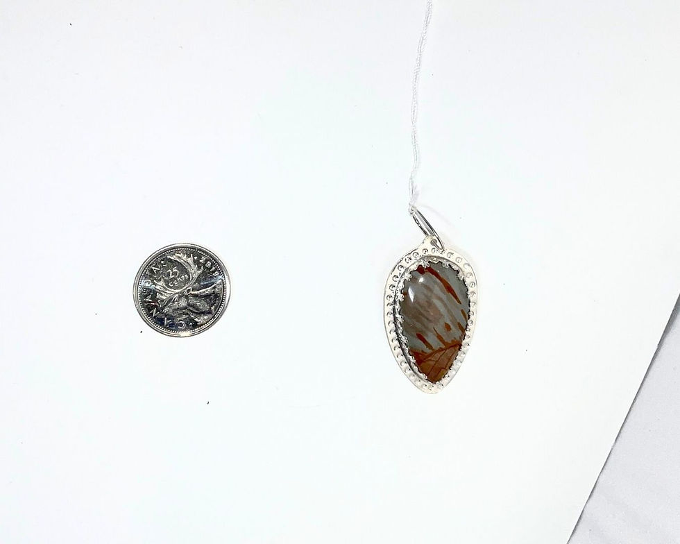 Thumbnail: Green Jasper Pendant
