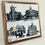 Thumbnail: Historic Prints on Wooden Base - 2