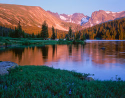 Indian Peaks Reflection