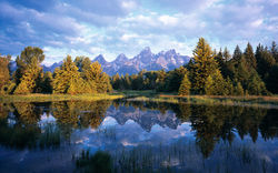 Teton reflection