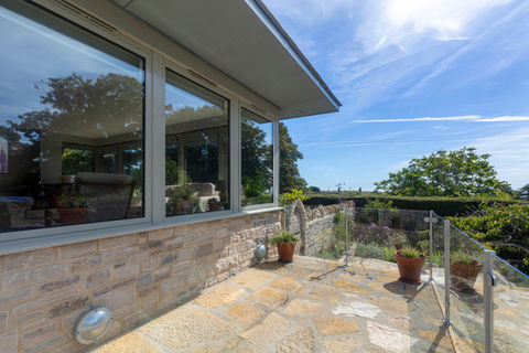 Pebble Grey Powder Coated Aluminium Windows