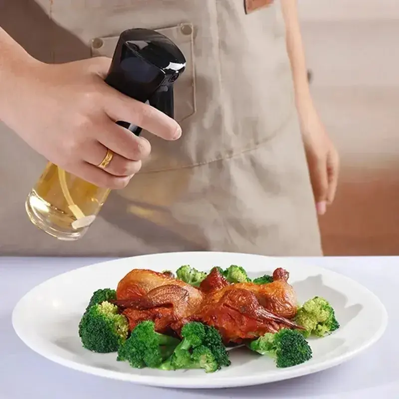 Miniatura: Spray de óleo para cozinhar-dispensador de azeite garrafa spray névoa-reutilizáv