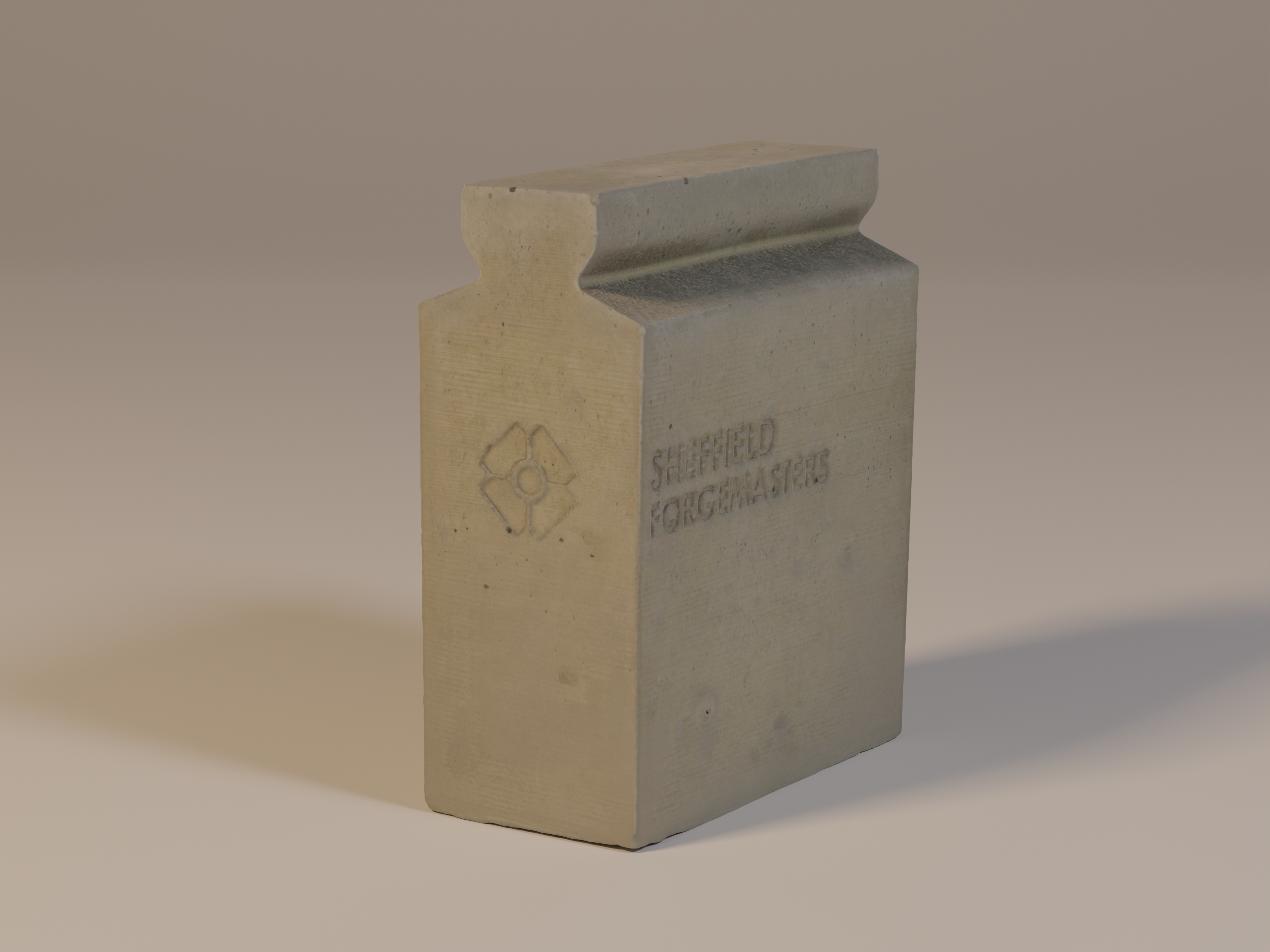 Forgemasters Concrete Bookend