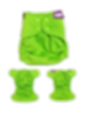 Thumbnail: Wool cover - Green 6-16 kg