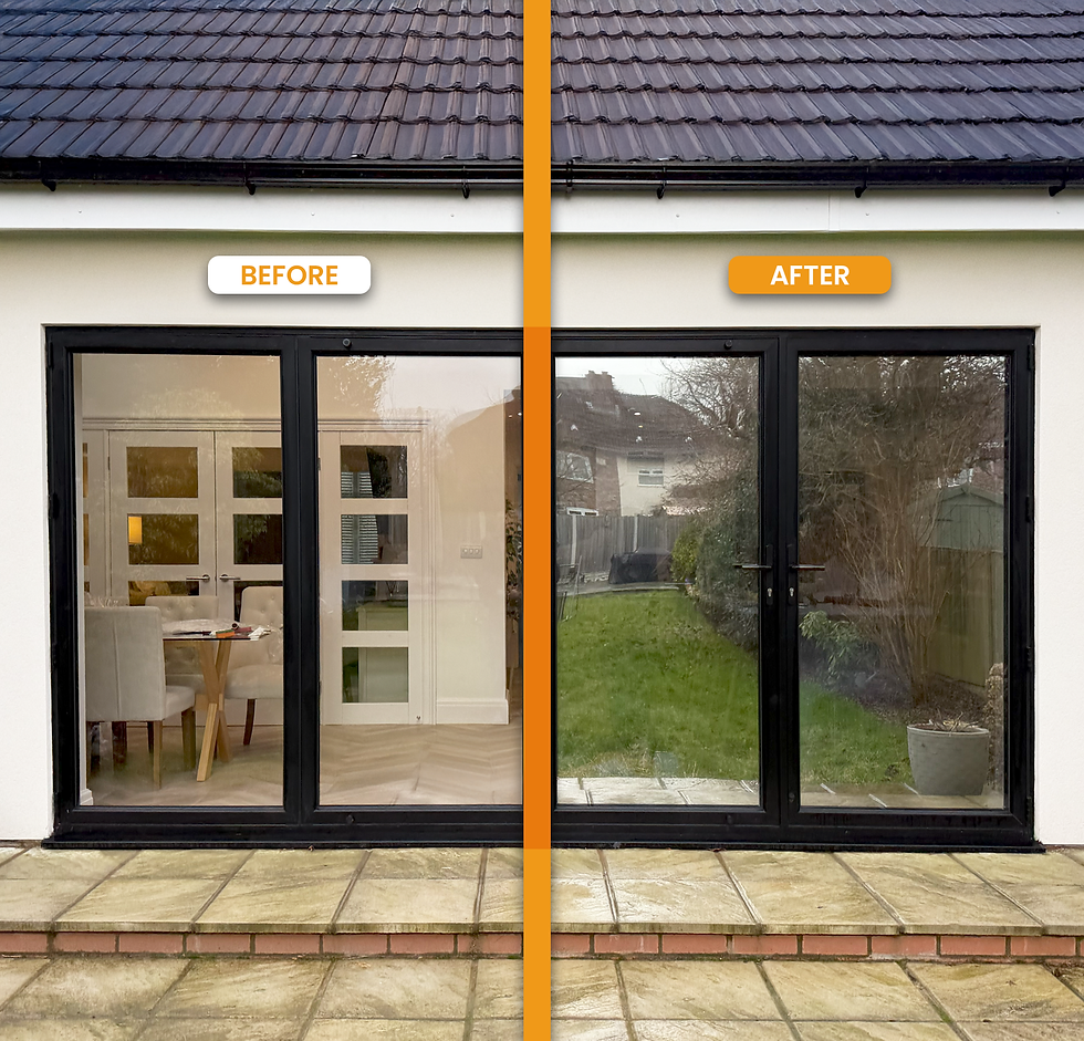 SPS 35 Reflective Window Film | Heat Reduction & Daytime Privacy | Solar Privacy