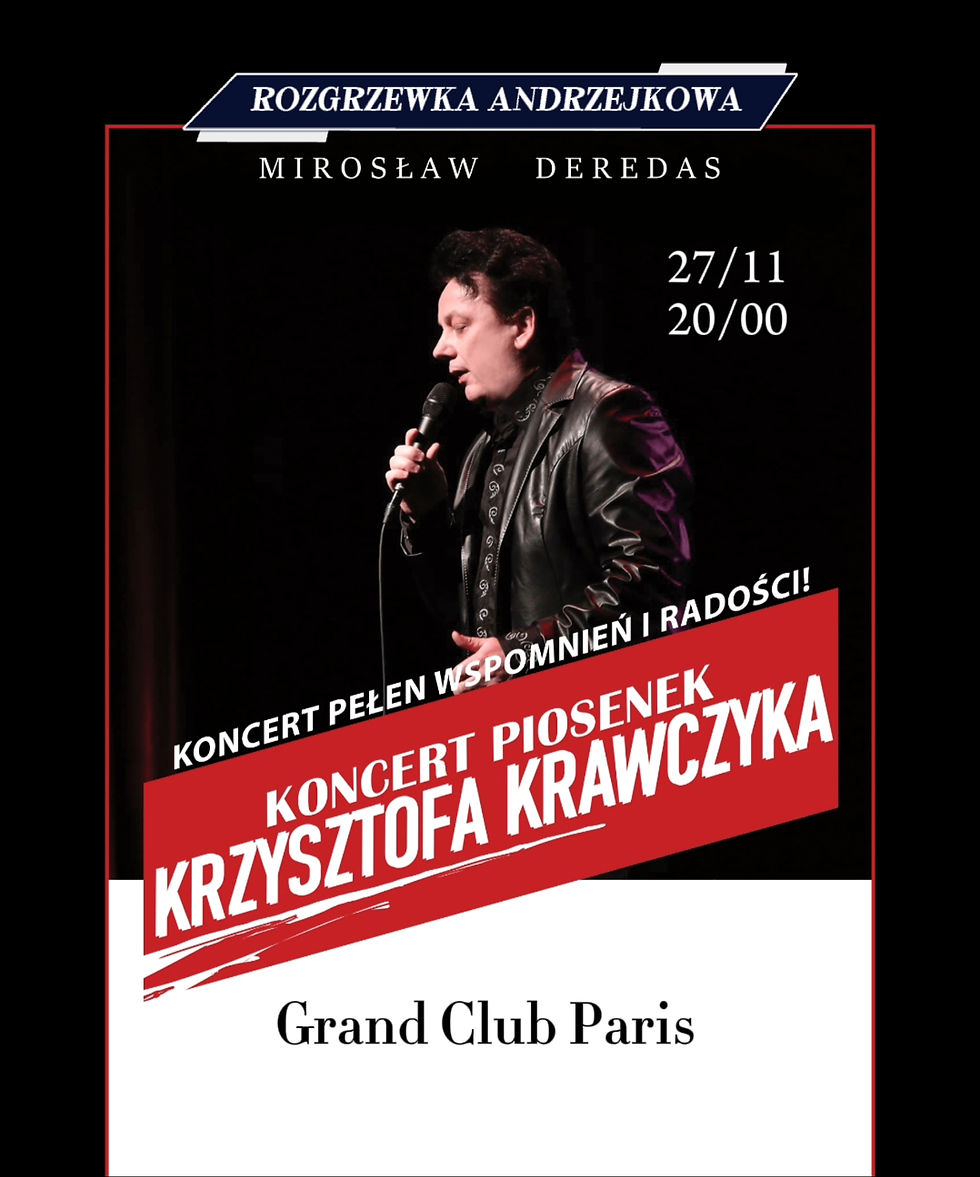 Muzyczny wieczór w wykonaniu MIROSŁAWA DEREDASA