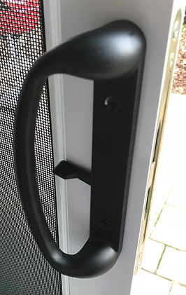 Protect vulnerable entry points like patio doors with a Sliding Security Door