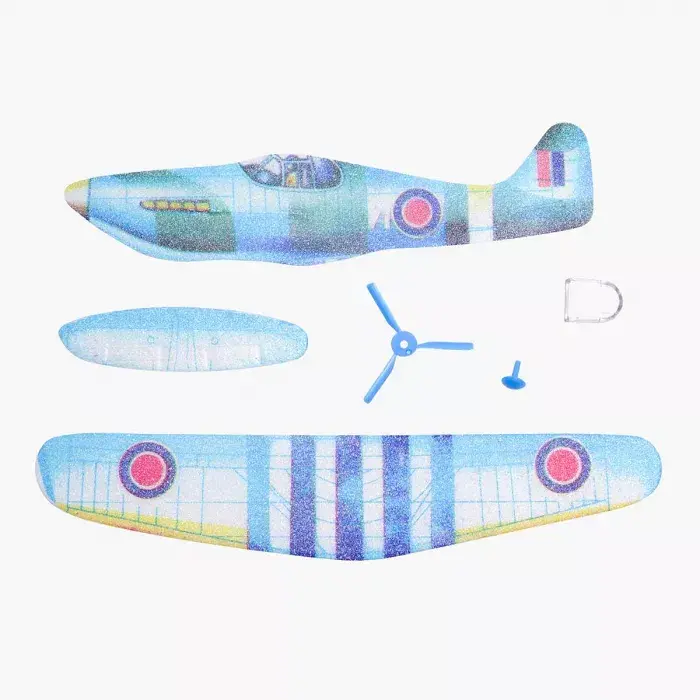 Miniature : Avion en polystyrène - Mustang