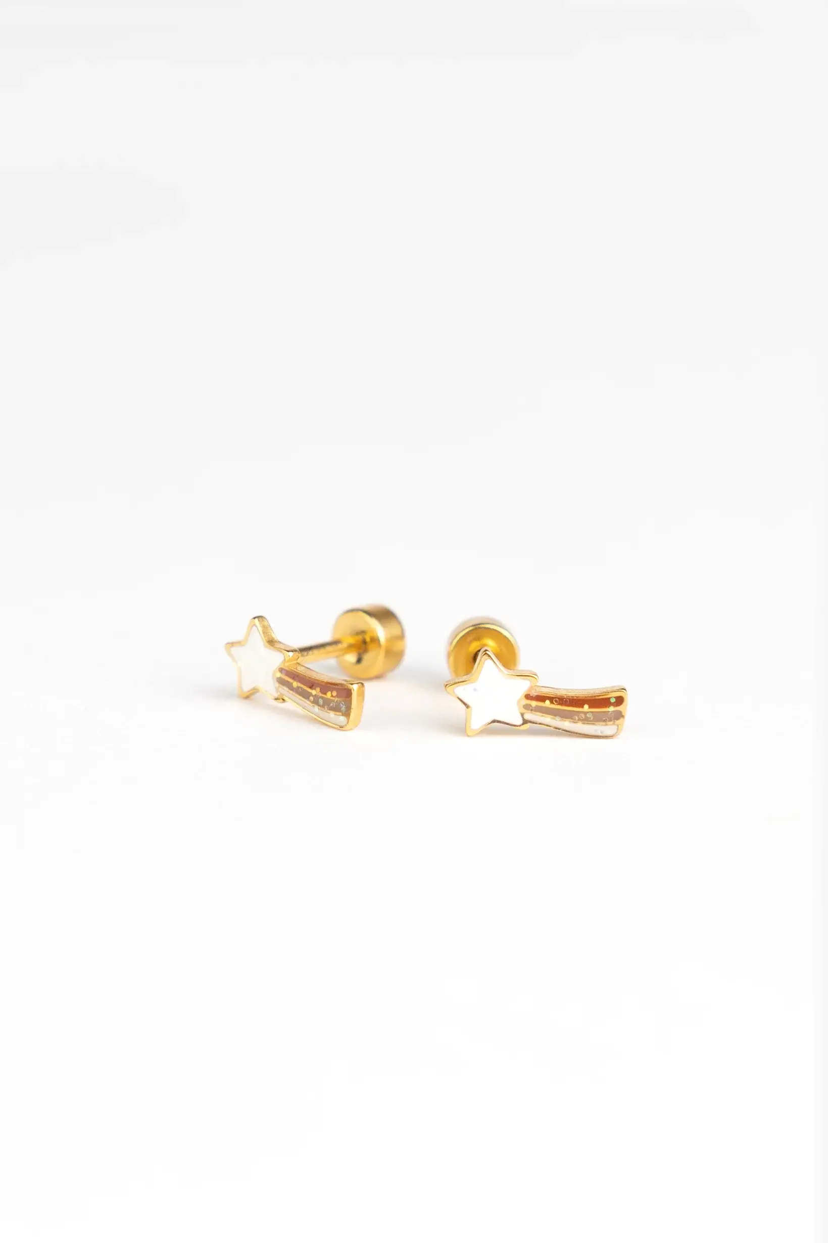 Boucles d'oreilles - Etoile filante - Mrs Ertha