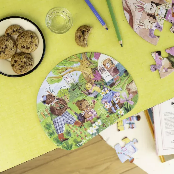 Miniature : 4 mini puzzles - Une belle journée