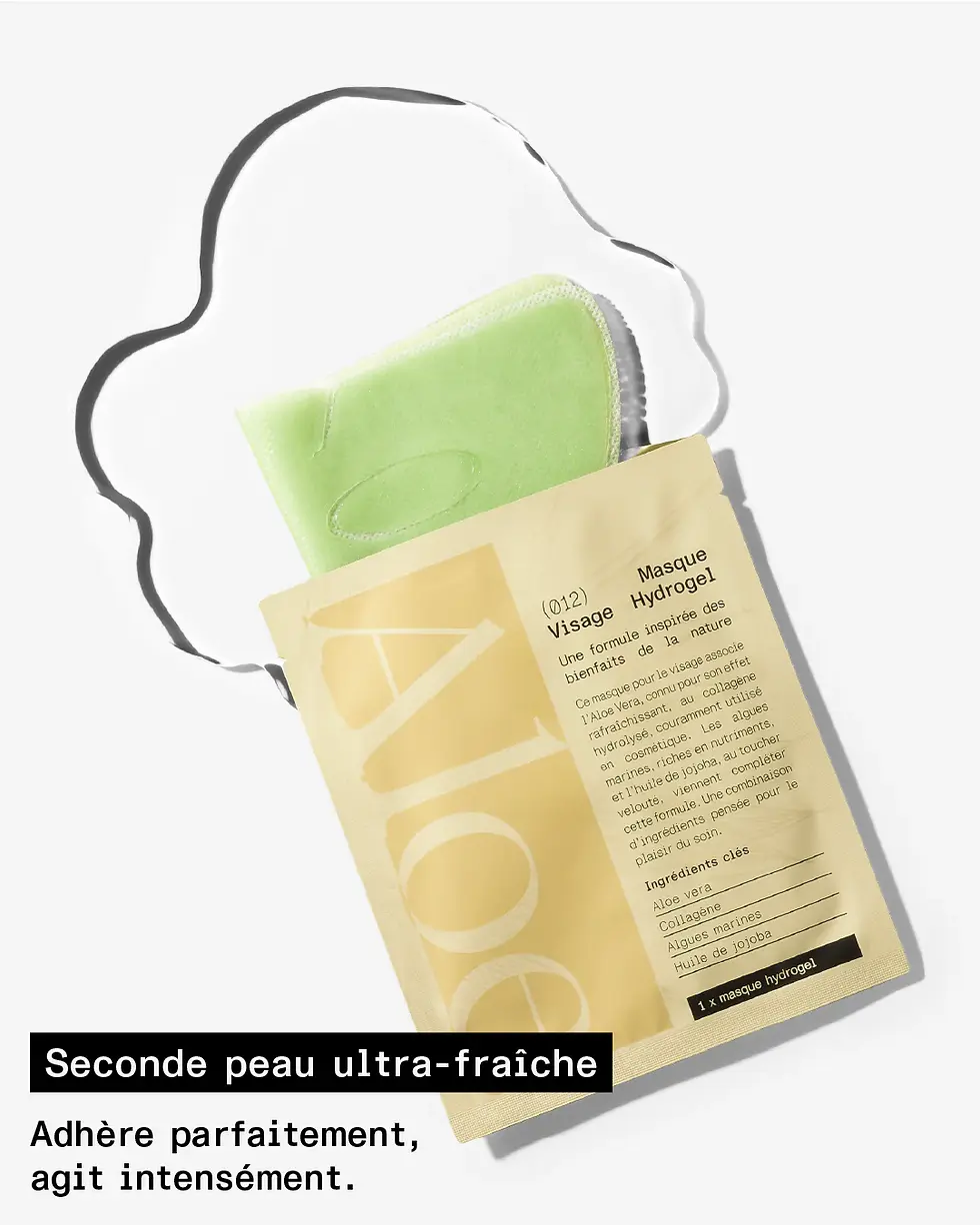 Miniature : Masque visage hydrogel hydratant - Aloe Paris